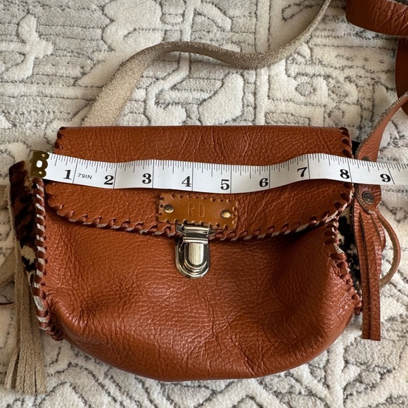 Rd CROSSBODY BAG all leather - Picture 10 of 13